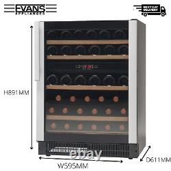 Vestfrost W45 Under Counter Dual Zone Wine Cooler / Fridge 134 Litres 44 Bottles