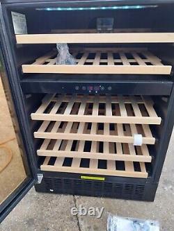 Viceroy WRWC60SSED 46-Bottle Dual Zone Freestanding Undercounter Wine Cooler