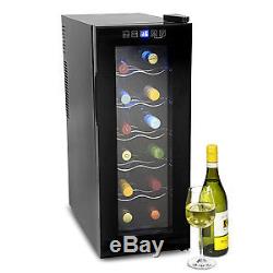 VinoTech 12 Bottle Wine Cellar 35 Litre Digital Wine Cooler 10ºC to 18ºC