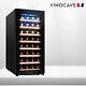 Vinocave Stainless Steel Freestanding Wine Refrigerator Cooler Fridge -38 Bottle