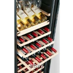 Vinocave Stainless Steel Freestanding Wine Refrigerator Cooler Fridge 95 Bottl