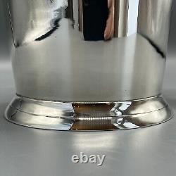 Vintage Silver Plated Wine Bottle Cooler Champagne Ice Bucket Handles EPNS