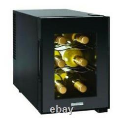 Vissani 6 Bottle Countertop Wine Cooler MVWC6B Condo Dorm Studio Office APT