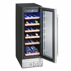 WC19X 19 Bottle Capacity Wine Cooler Class G Stainless Steel