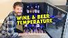 What Temperature Should Wine U0026 Beer Be Newair Awb 400db Dual Zone Wine And Beverage Fridge Review