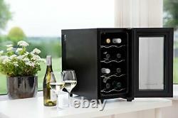 Wine Bottle Chiller Cooler Fridge Mini Bar Beer Table Vertical Refrigerator