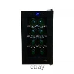 Wine Bottle Cooler Fridge Thermoelectric 8-18°C Low Noise Home Kitchen Mini Bar