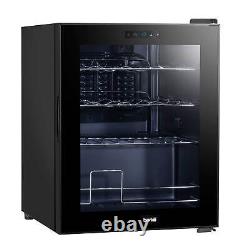 Wine Cooler 16 Bottle, Touch Controls & LED 430x560mm Black