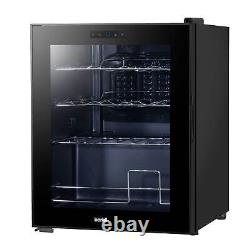 Wine Cooler 16 Bottle, Touch Controls & LED 430x560mm Black