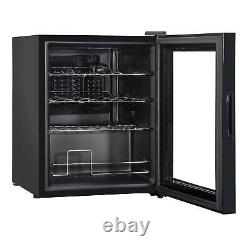 Wine Cooler 16 Bottle, Touch Controls & LED 430x560mm Black