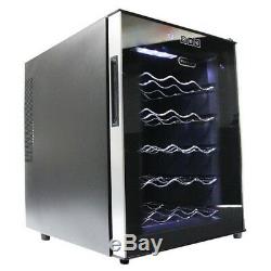 Wine Cooler 20 Bottle Thermoelectric Refrigerator Cellar Countertop Freestanding