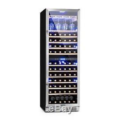 Wine Cooler Big Refrigerator Fridge Glass Door built in 425L 165 bottles Bar LCD
