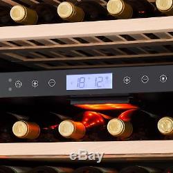 Wine Cooler Big Refrigerator Fridge Glass Door built in 425L 165 bottles Bar LCD