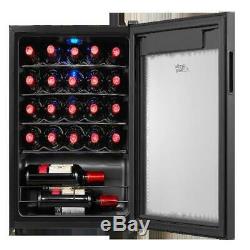 Wine Cooler Bottle Cellar Fridge Refrigerator Chiller Metal Mini Home Electric