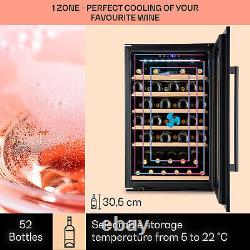 Wine Cooler Built-In Drinks Fridge Touch Bar Fridge And Wine Cooler 52 Bottles