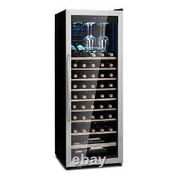 Wine Cooler Drinks Fridge 1 Zone Wine Fridge Drinks Cooler Glass Door 46 Bottles