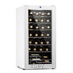 Wine Cooler Drinks Fridge Glass Door Beverage Bar Fridge Wine Chiller 28 Bottles