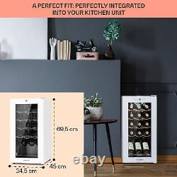 Wine Cooler Drinks Fridge Wine Fridge Glass Door Home Bar Fridge 15 Bottles