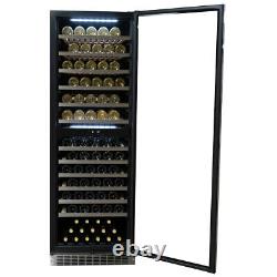Wine Cooler Dual Zone 129 Bottle Freestanding Danby DWC398KD1BSS