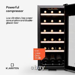 Wine Cooler Freestanding Drinks Fridge Wine Fridge Touch Bar Fridge 18 Bottles