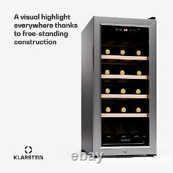 Wine Cooler Freestanding Drinks Fridge Wine Fridge Touch Bar Fridge 18 Bottles