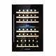 Wine Cooler Fridge Drinks Chiller Hotel Home Bar 41 Bottles LED Built in Black
