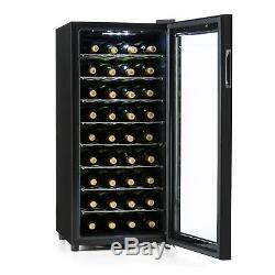 Wine Cooler Fridge Refrigerator 36 Bottles Home Restaurant Thermoelectric 118L