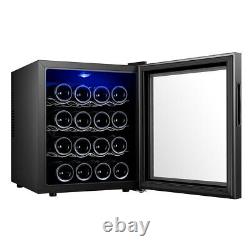 Wine Cooler Fridge Touch Screen LED Display Cabinet Chiller Counter Low Energy