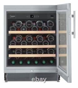Wine Cooler Liebherr UWKes1752 GrandCru Built-In Stainless Steel 46 Bottle