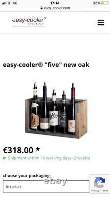 Wine Cooler easy-cooler five new oak five bottle