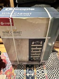 Wine Cooler under Counter. 300mm Wide In Gunmetal Finish. Brand New In A Box