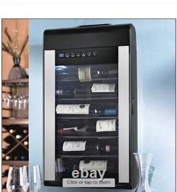 Wine Enthusiast Silent 6 Bottle Touchscreen Wine Cooler