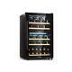 Wine Fridge Drinks cooler Refrigeartor135 L 41 Bottle Glass Door Touch LCD Black
