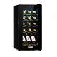 Wine Refrigerator Fridge 44L 15 Bottles Drinks Cooler Touch Panel 135kWithh Black