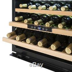 Wine cooler Fridge regrigerators LED Light Deinks Beer Chiller Bar 2 Models