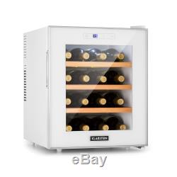 Wine fridge drinks chiller refrigerator Cooler 48l Touch LED 16 bottle 70W White